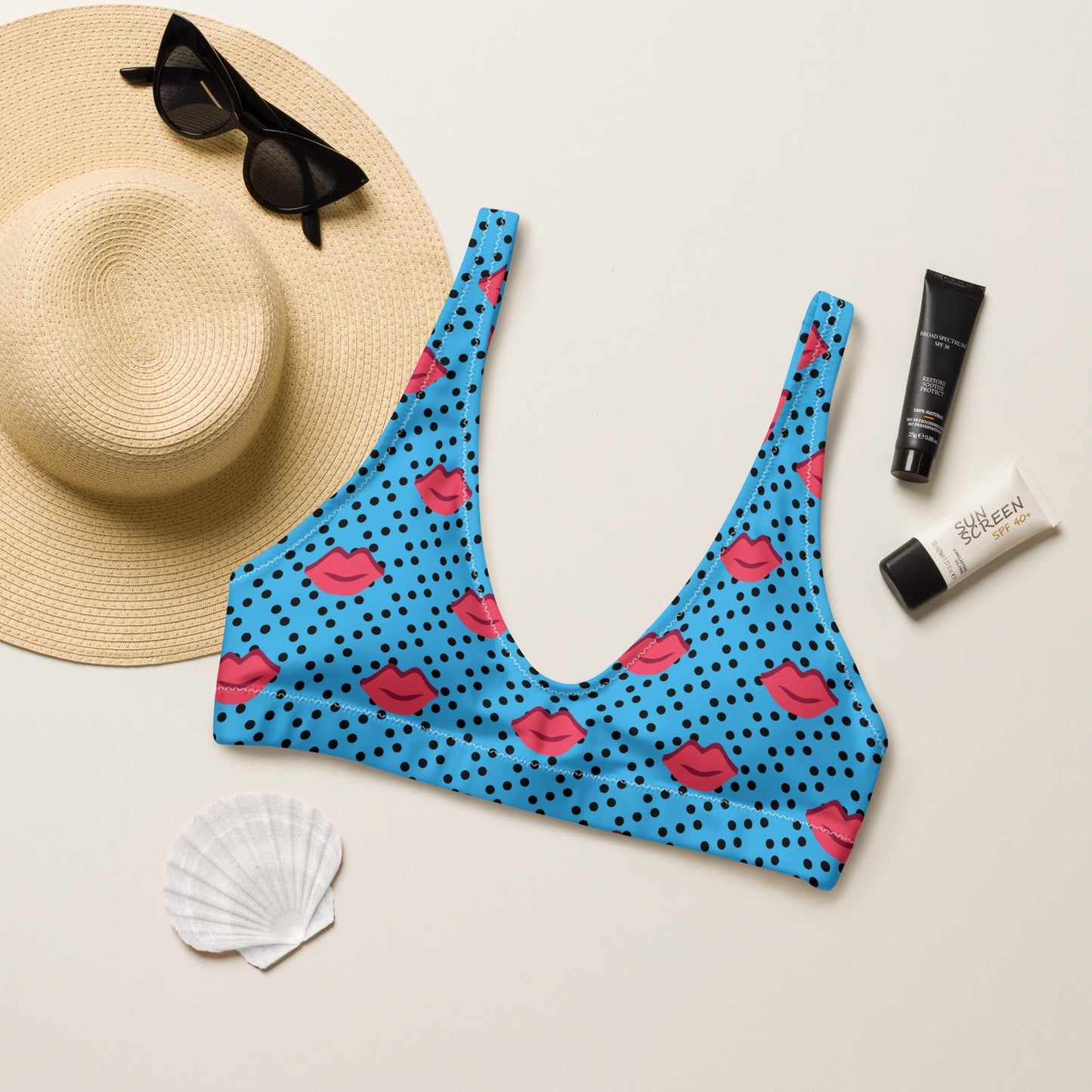 Women's padded bikini top, Women's padded bikini top, Swimsuit Top, Bathing Suit Top, Beach dress, Beach dress for summer and spring - PratSN
