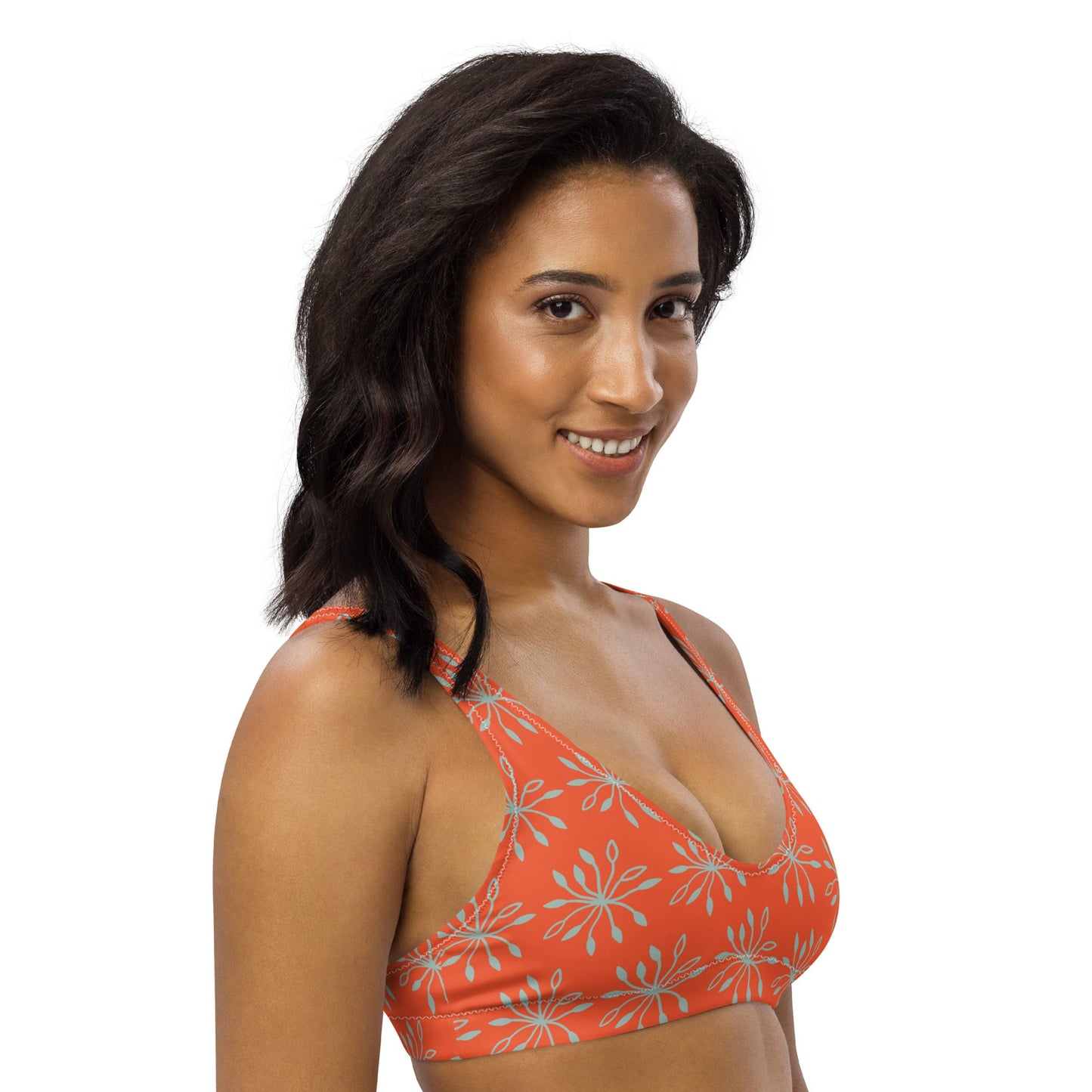 Women's padded bikini top, Women's padded bikini top, Swimsuit Top, Bathing Suit Top, Beach dress, Beach dress for summer and spring - PratSN