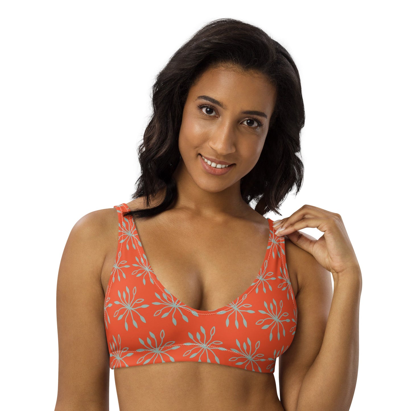 Women's padded bikini top, Women's padded bikini top, Swimsuit Top, Bathing Suit Top, Beach dress, Beach dress for summer and spring - PratSN