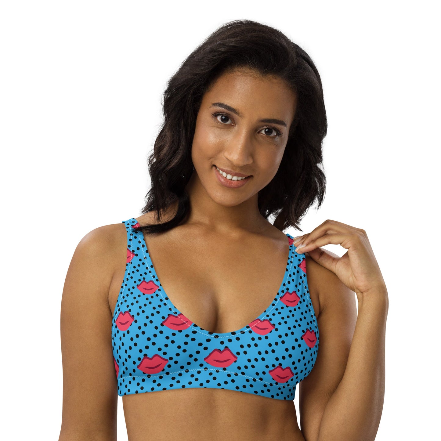 Women's padded bikini top, Women's padded bikini top, Swimsuit Top, Bathing Suit Top, Beach dress, Beach dress for summer and spring - PratSN