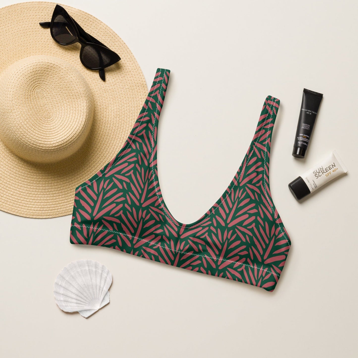 Women's padded bikini top, Women's padded bikini top, Swimsuit Top, Bathing Suit Top, Beach dress, Beach dress for summer and spring - PratSN