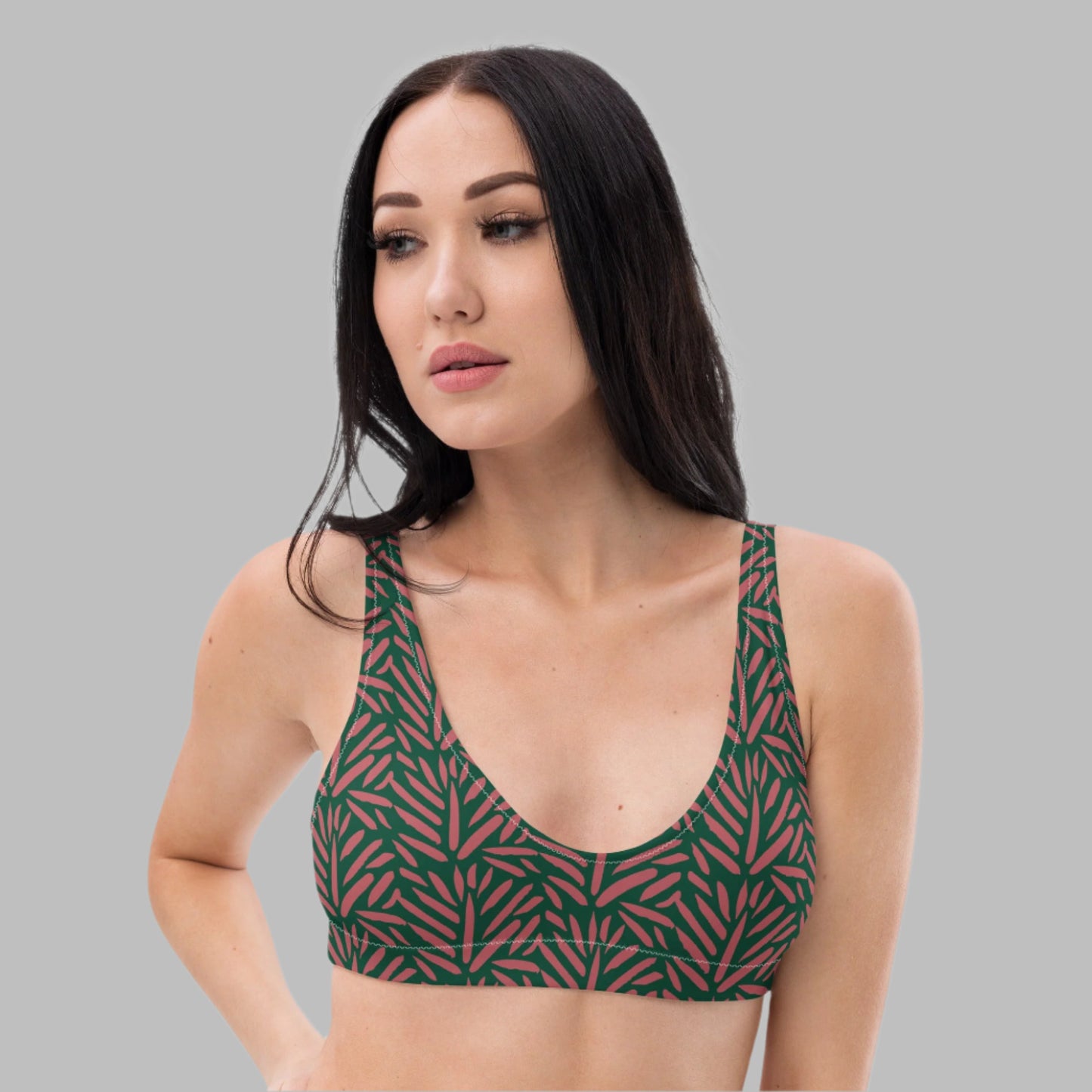 Women's padded bikini top, Women's padded bikini top, Swimsuit Top, Bathing Suit Top, Beach dress, Beach dress for summer and spring - PratSN