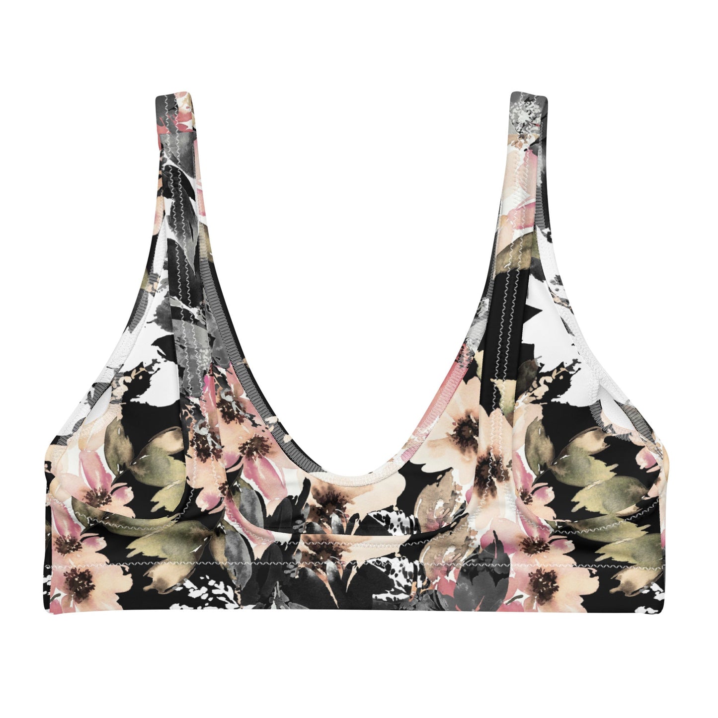 Women's padded bikini top, Women's padded bikini top, Swimsuit Top, Bathing Suit Top, Beach dress, Beach dress for summer and spring - PratSN