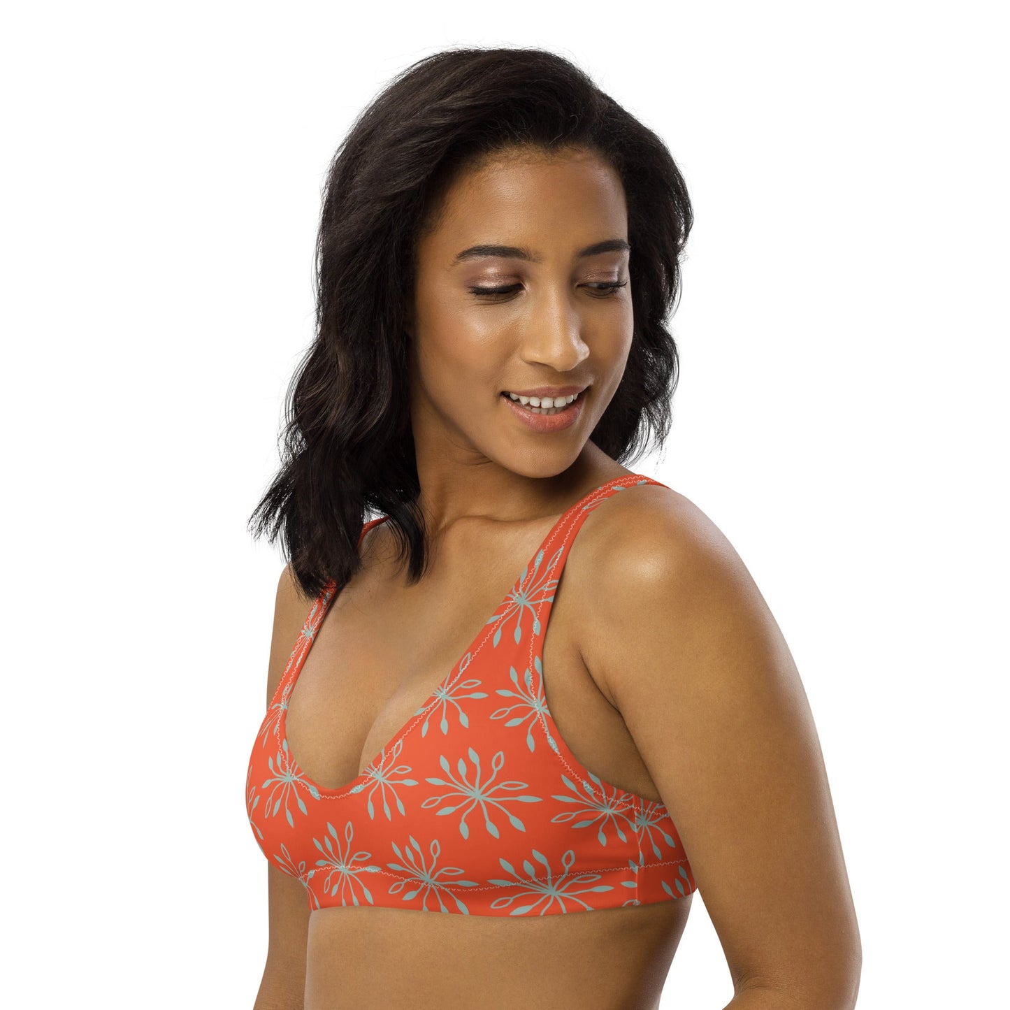 Women's padded bikini top, Women's padded bikini top, Swimsuit Top, Bathing Suit Top, Beach dress, Beach dress for summer and spring - PratSN