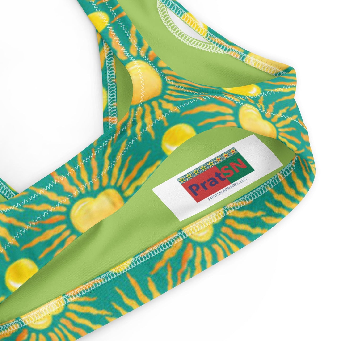 Women's padded classic bikini top - PratSN