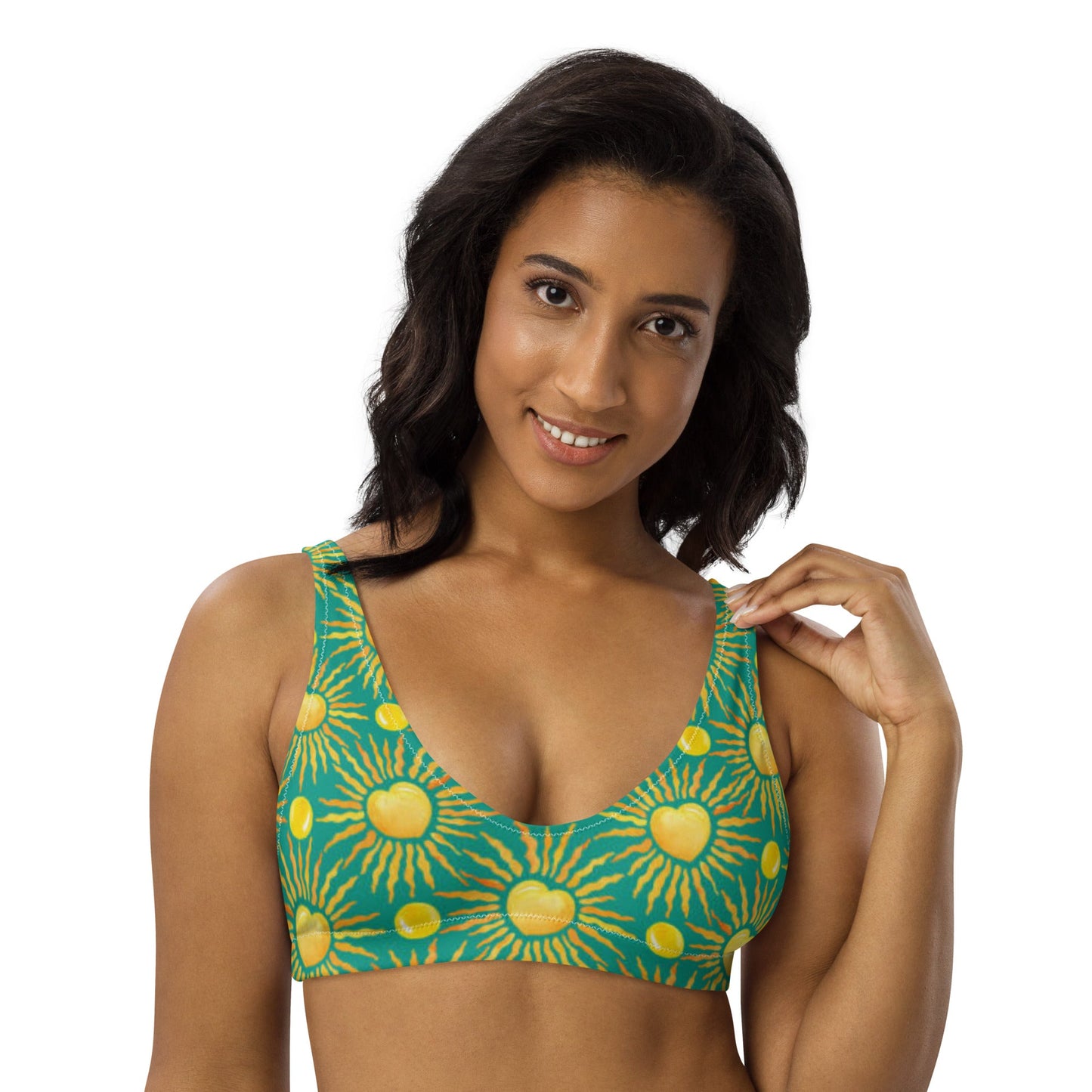 Women's padded classic bikini top - PratSN