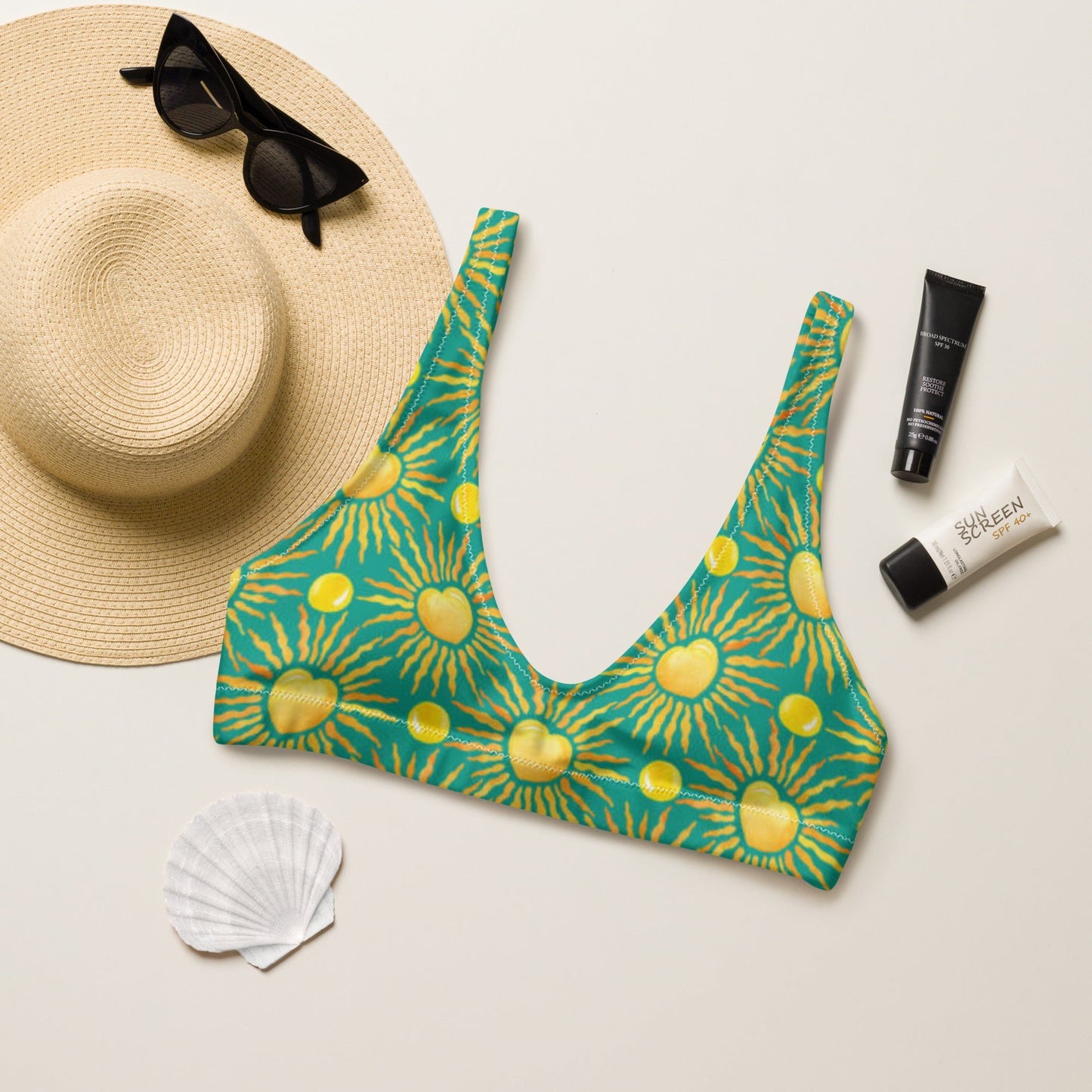 Women's padded classic bikini top - PratSN