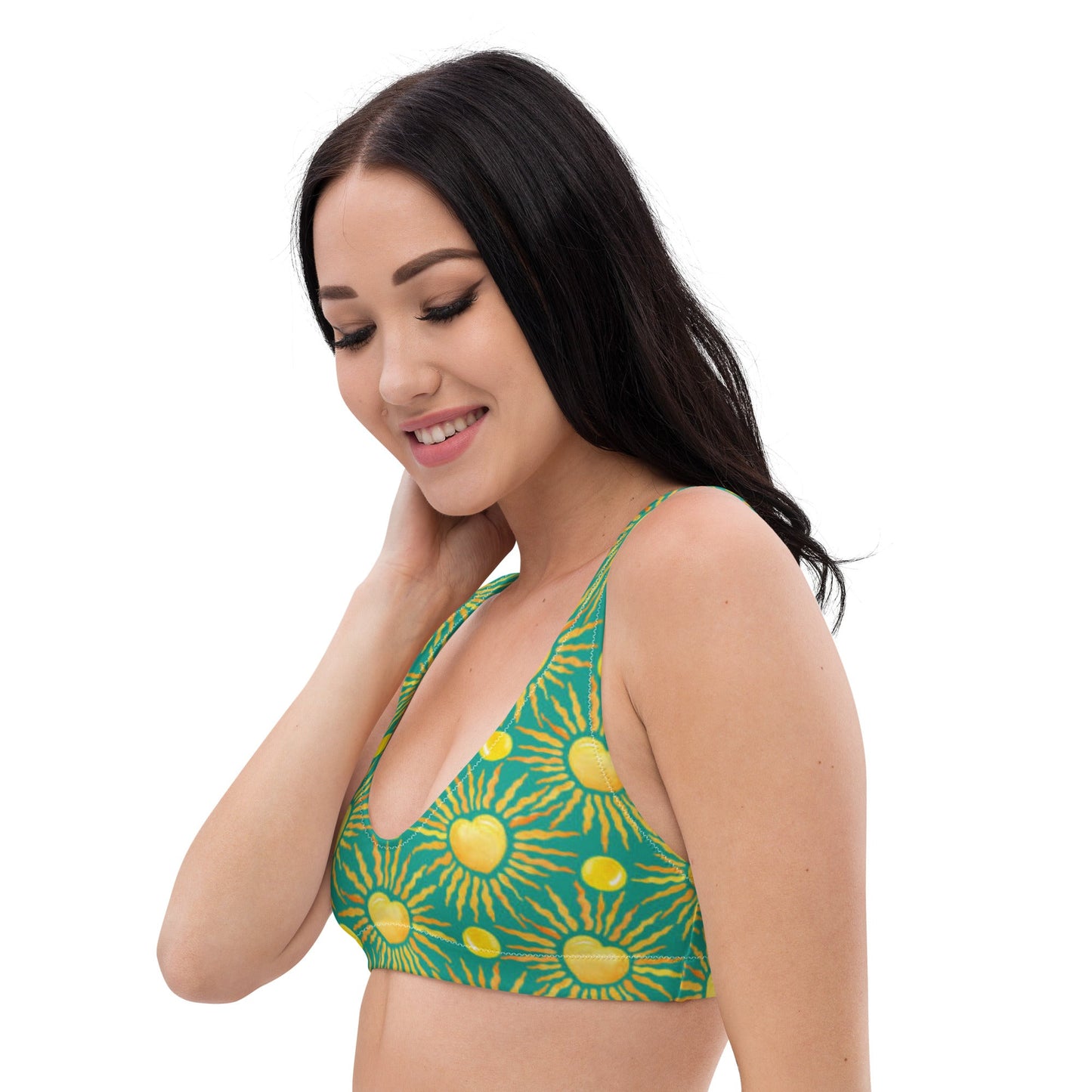 Women's padded classic bikini top - PratSN