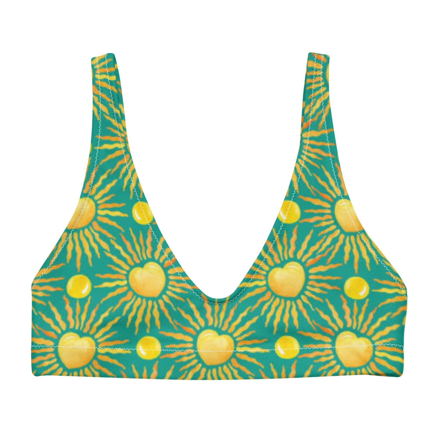 Women's padded classic bikini top - PratSN
