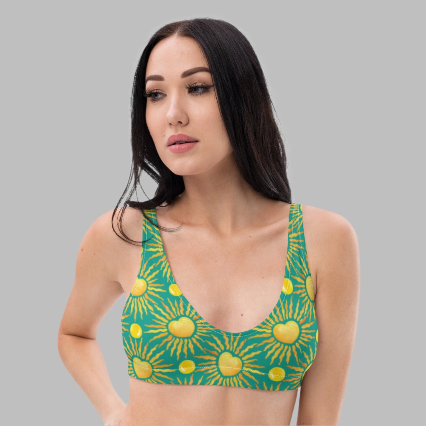 Women's padded classic bikini top - PratSN