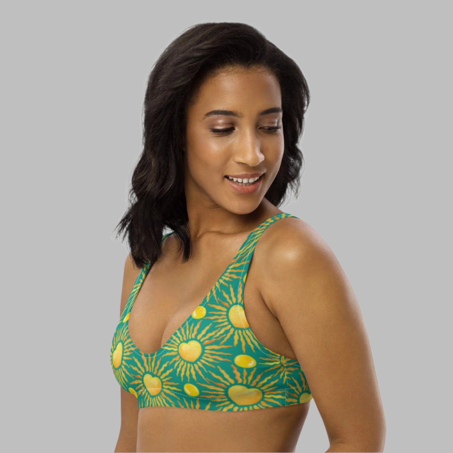 Women's padded classic bikini top - PratSN