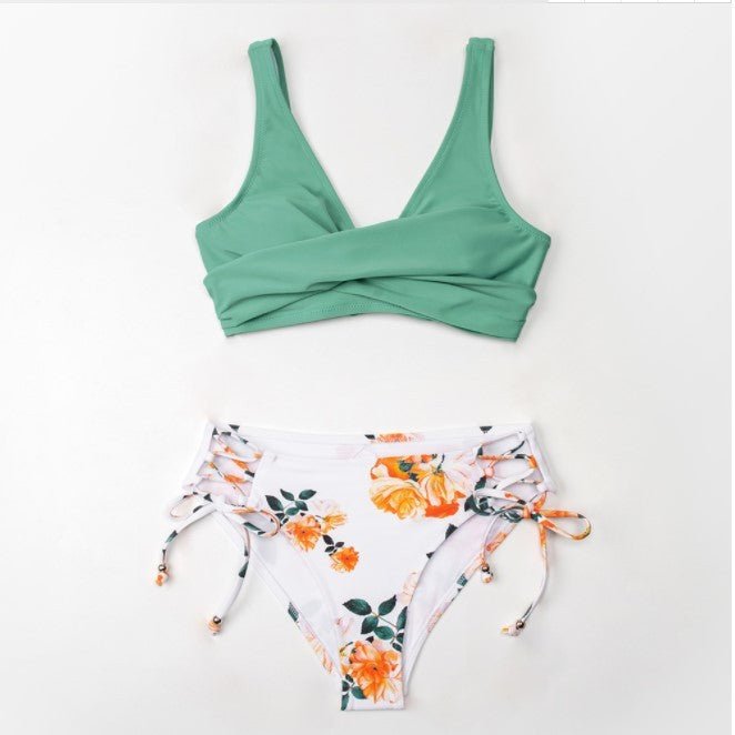 Women's Printed Swimsuit Bikini Swimwear - PratSN