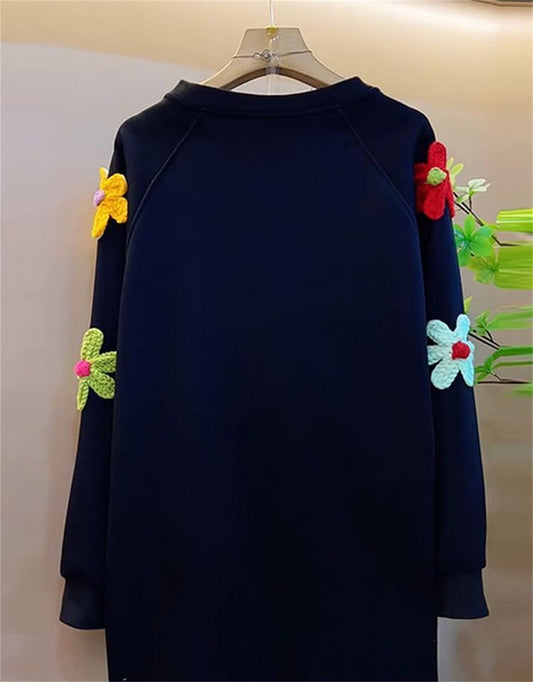 Women's Round Neck Long - sleeved Sweater In Autumn And Winter - PratSN
