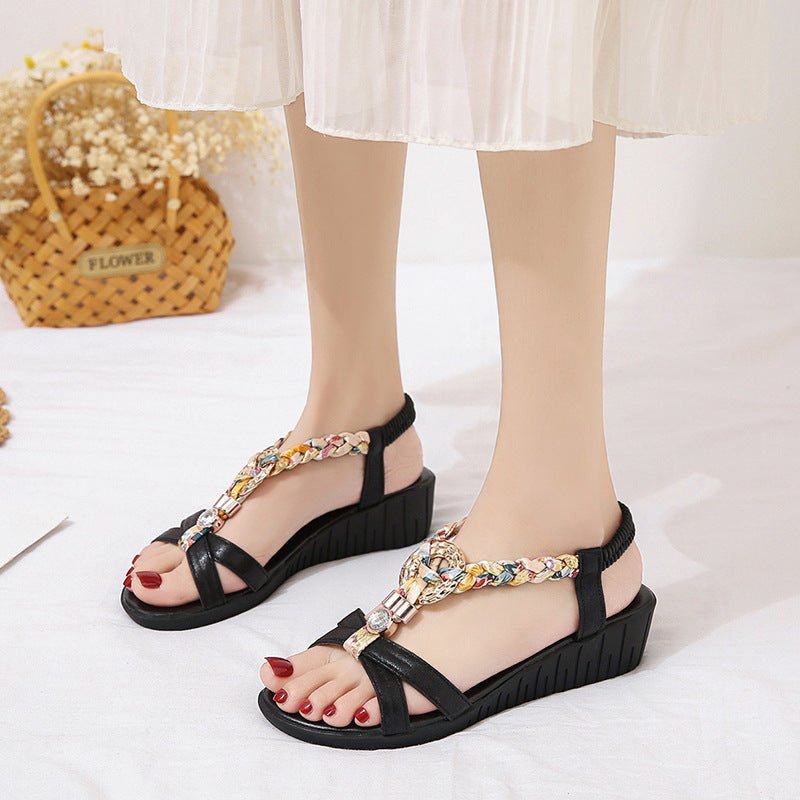 Women's Sandals Flat Foreign Trade Shoes - PratSN