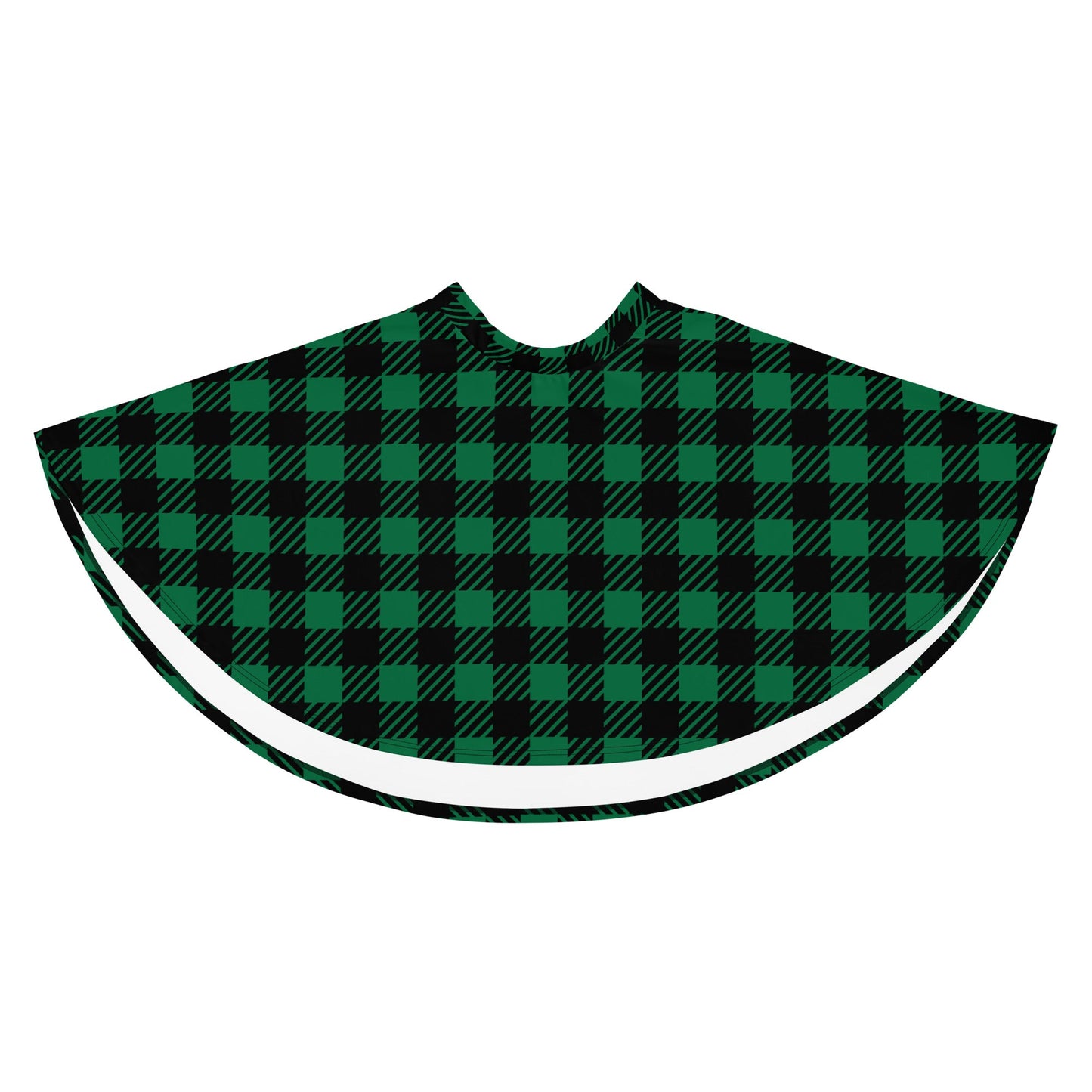 Women's skater skirt, Green and black color skirt, Geometric skater skirt, Cut & sew sublimation skirt, skater skirt for summer and spring - PratSN