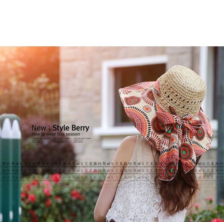 Women's Summer Seaside Holiday Cloth Foldable Hat - PratSN