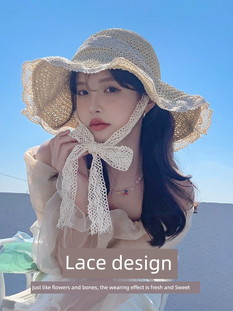 Women's Summer Seaside Holiday Cloth Foldable Hat - PratSN