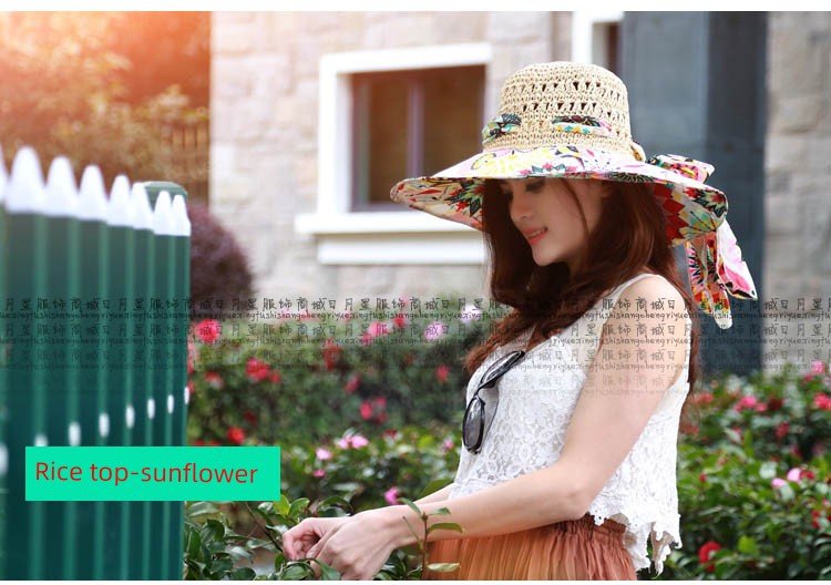 Women's Summer Seaside Holiday Cloth Foldable Hat - PratSN