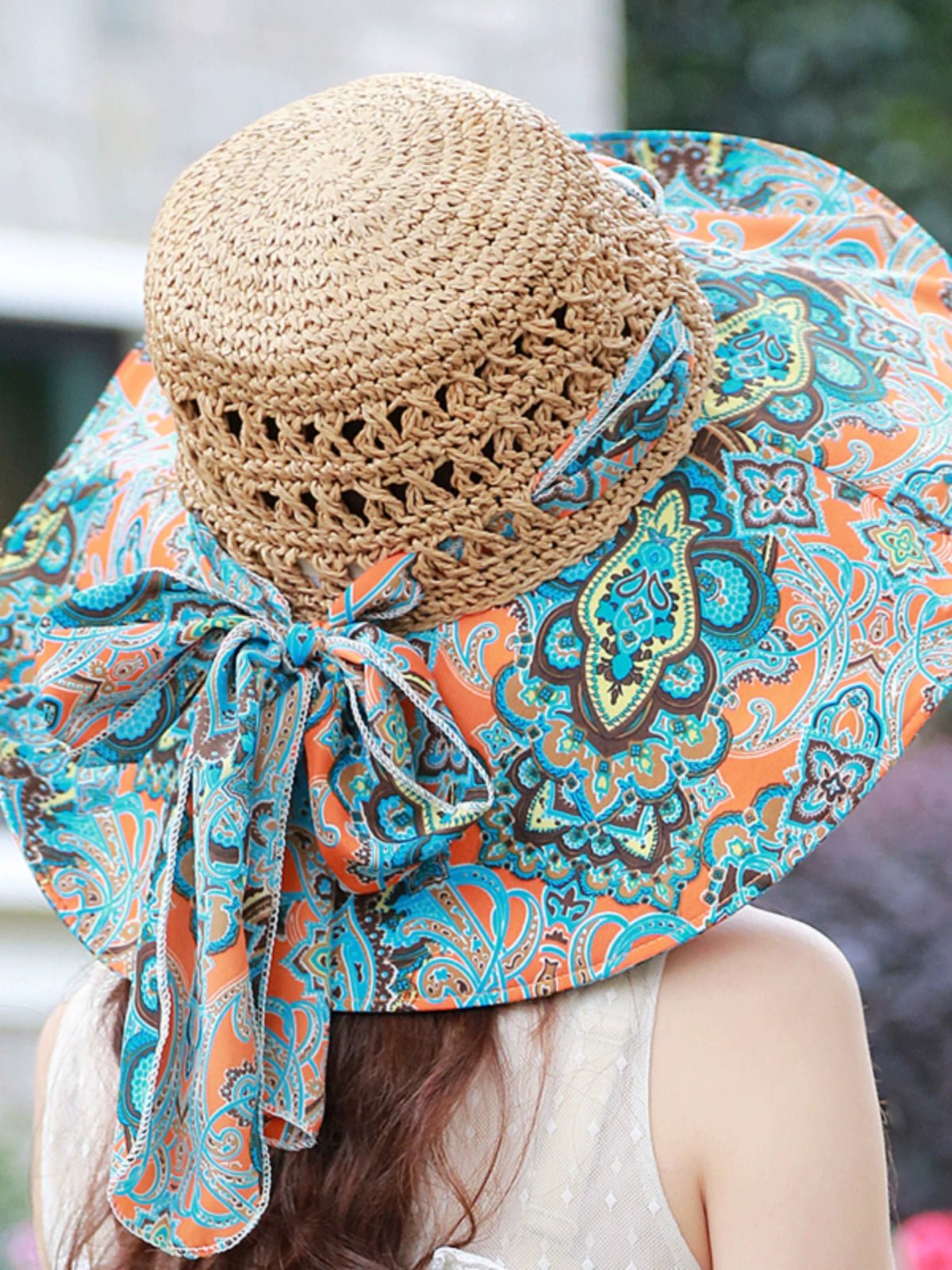 Women's Summer Seaside Holiday Cloth Foldable Hat - PratSN