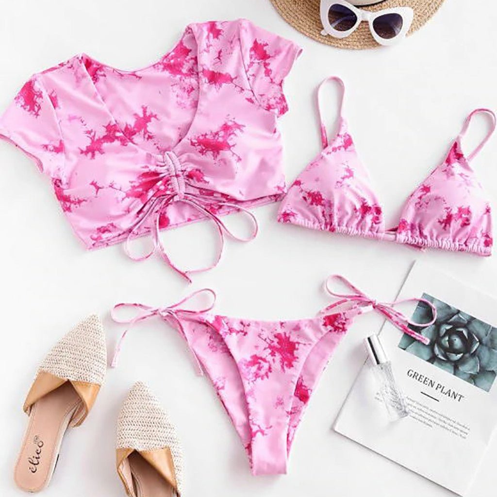 Women's Three - piece bikini - PratSN
