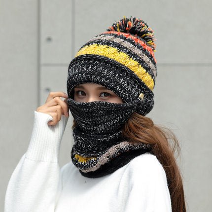 Women's winter knitted hat - PratSN