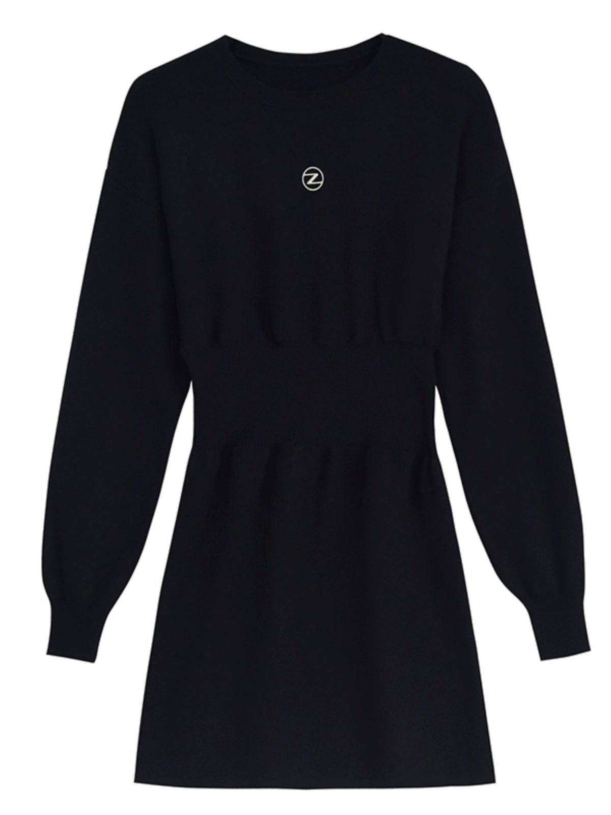 Women's With Black Knit Dress - PratSN