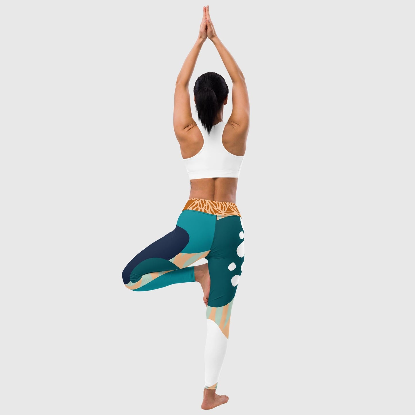 Women's yoga leggings, Yoga Leggings, Comfortable stretch Pants, Exercising pants, Running Fashion legging, Colorful vibrant yoga leggings - PratSN