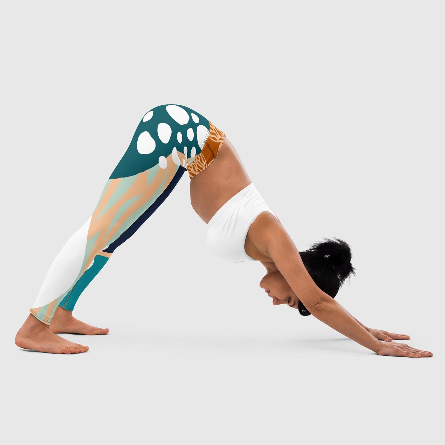 Women's yoga leggings, Yoga Leggings, Comfortable stretch Pants, Exercising pants, Running Fashion legging, Colorful vibrant yoga leggings - PratSN