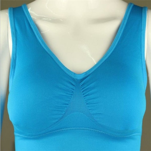 Women's Yoga Tank Tops, Sports Bra, Workout Fitness Running Crop Top - PratSN