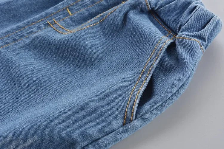 1 - 4 Years Spring Autumn Handsome Boys Clothing Set Full Sleeve Little Car Pattern Shirt+Jeans 2Pcs Suit For Kids Children Outfit - PratSN