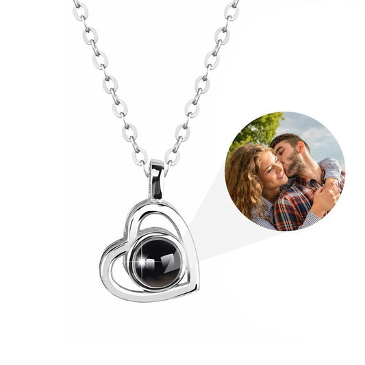 100 Languages I Love You Necklace Nano Projection Customized Color Pictures Photo - PratSN