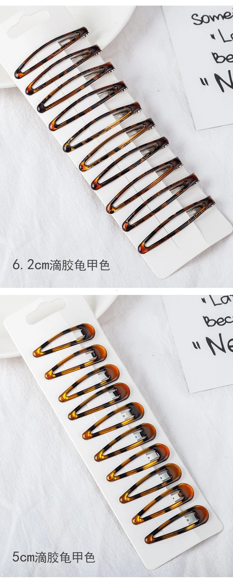 10/20/set Women Black Waterdrop Shape Basic Alloy Hair Clips BB hairpins Barrettes Fashion Hair Accessories Wholesale заколки - PratSN