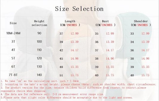 2024 Autumn/Winter New Thickened Cotton Coat Lamb Fleece Warm Hooded Color Block Coat 2 - 7 Year Old Outdoor Childrens Coat - PratSN