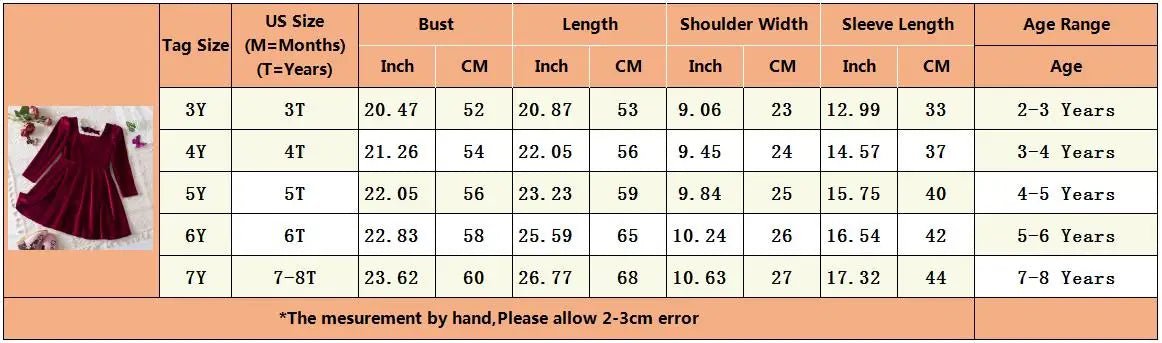 2024 Elegant New Girl Flower Square Neck Girl Dress for Wedding Autumn Winter Long Sleeve Princess Birthday Party Vestidos 3 - 8Y - PratSN