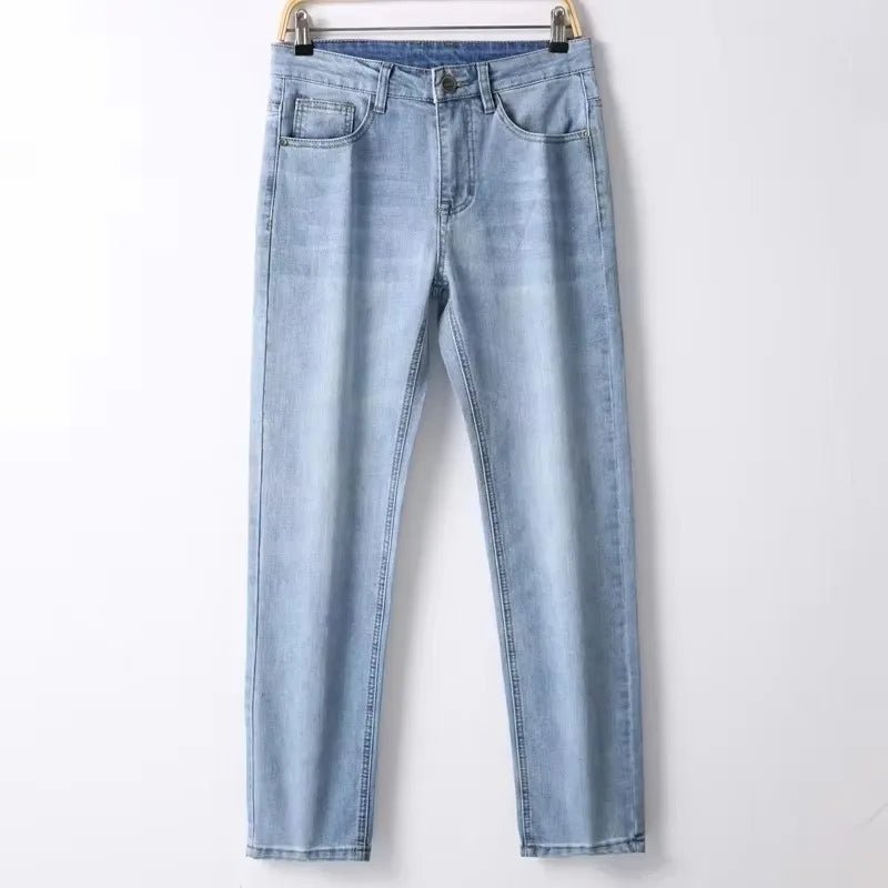 2025 Brand Jeans Summer Style Utr Thin Light Men's Jeans Fashion Male Casual Denim Men's Jeans Slim Wholesale Jeans - PratSN