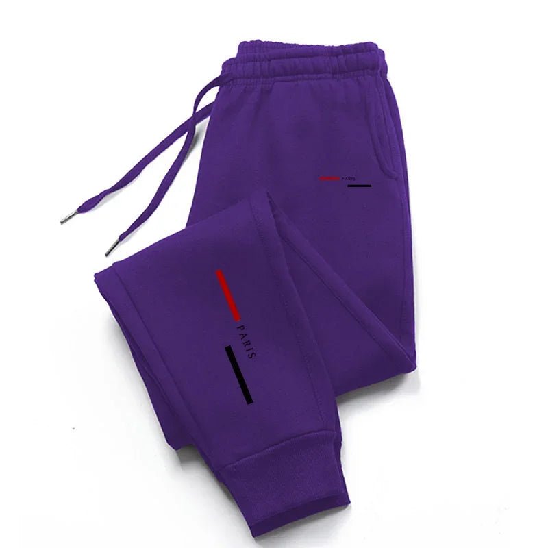 2025 Fashion Men Gyms Pure color Pants Joggers Fitness Casual Long Pants Men Workout Skinny Sweatpants Jogger Tracksuit Trousers - PratSN