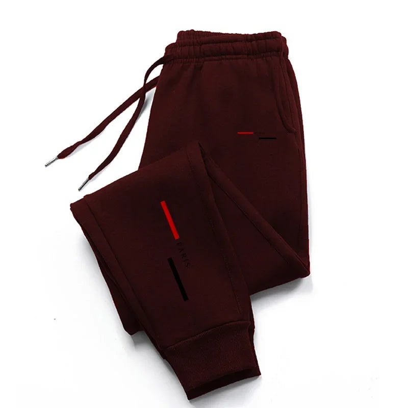 2025 Fashion Men Gyms Pure color Pants Joggers Fitness Casual Long Pants Men Workout Skinny Sweatpants Jogger Tracksuit Trousers - PratSN