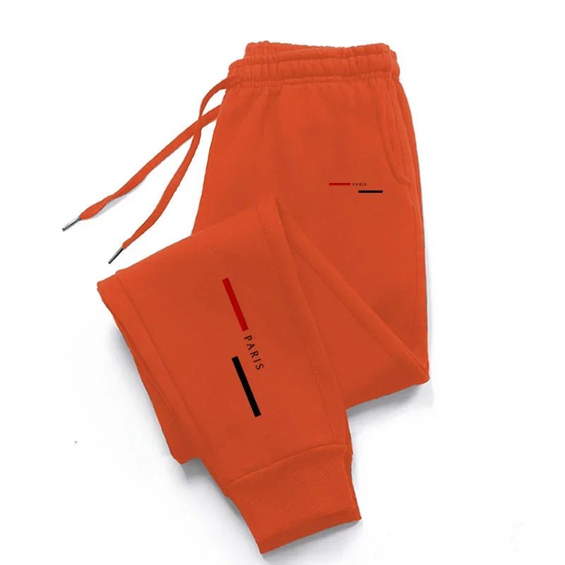 2025 Fashion Men Gyms Pure color Pants Joggers Fitness Casual Long Pants Men Workout Skinny Sweatpants Jogger Tracksuit Trousers - PratSN
