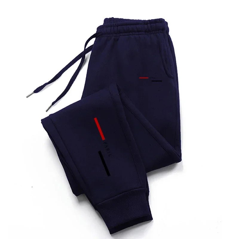 2025 Fashion Men Gyms Pure color Pants Joggers Fitness Casual Long Pants Men Workout Skinny Sweatpants Jogger Tracksuit Trousers - PratSN