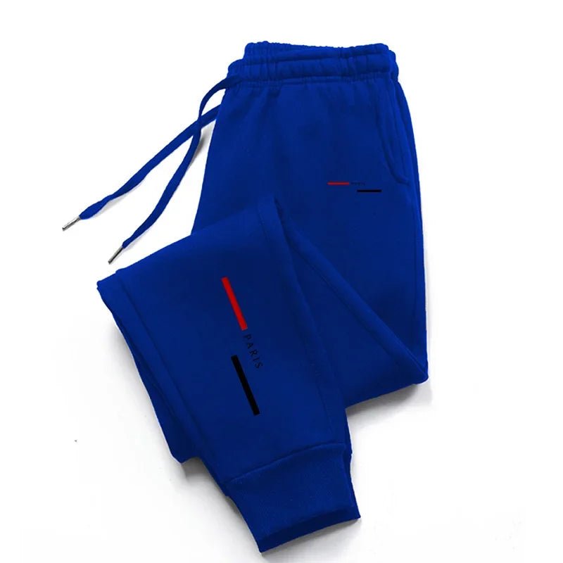 2025 Fashion Men Gyms Pure color Pants Joggers Fitness Casual Long Pants Men Workout Skinny Sweatpants Jogger Tracksuit Trousers - PratSN