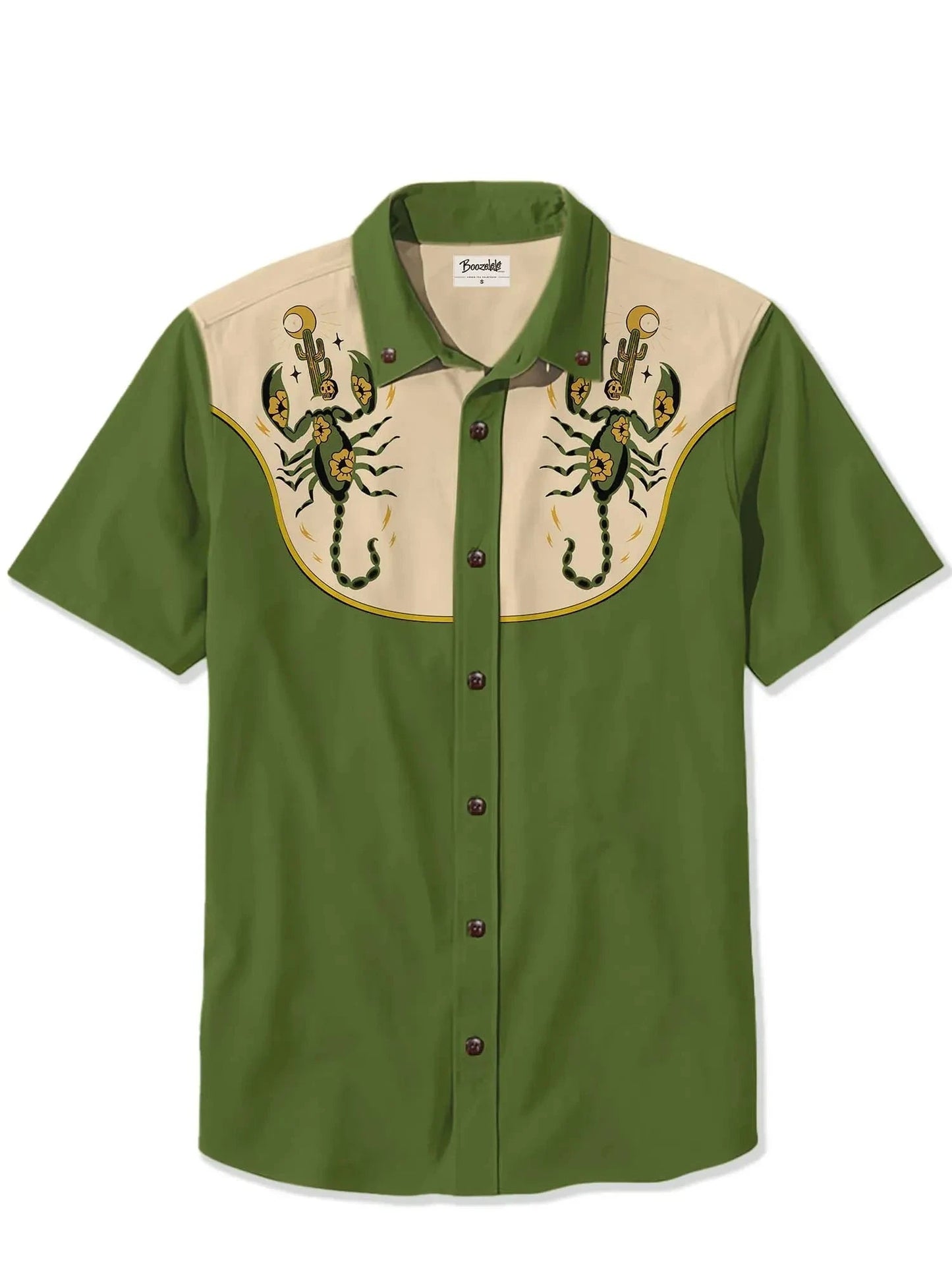 2025 Men's Summer Snake Pattern Casual Short Sleeved Shirt Breathable Quick Drying Comfortable Shirt High - quality Mens Top - PratSN