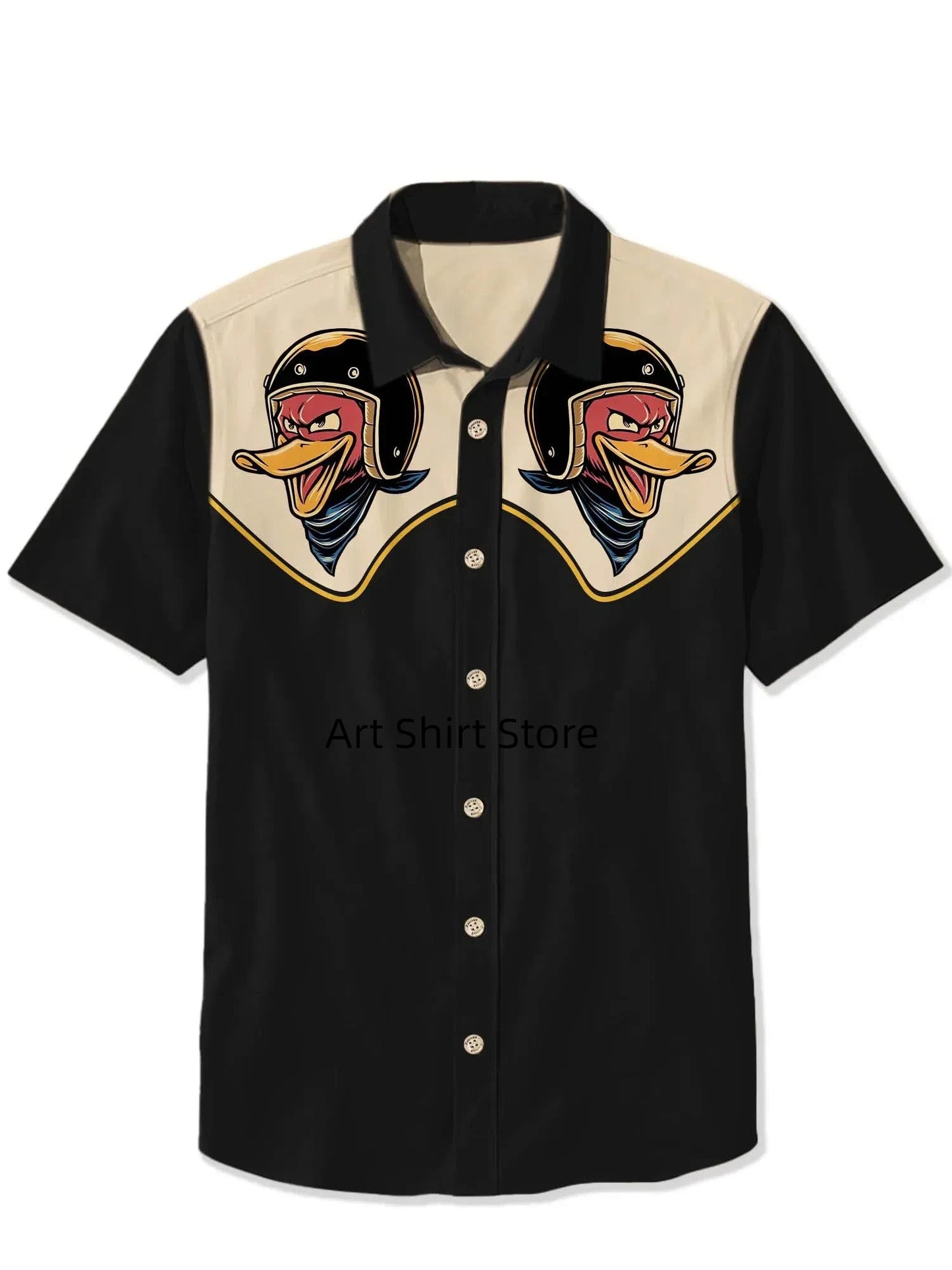 2025 Men's Summer Snake Pattern Casual Short Sleeved Shirt Breathable Quick Drying Comfortable Shirt High - quality Mens Top - PratSN