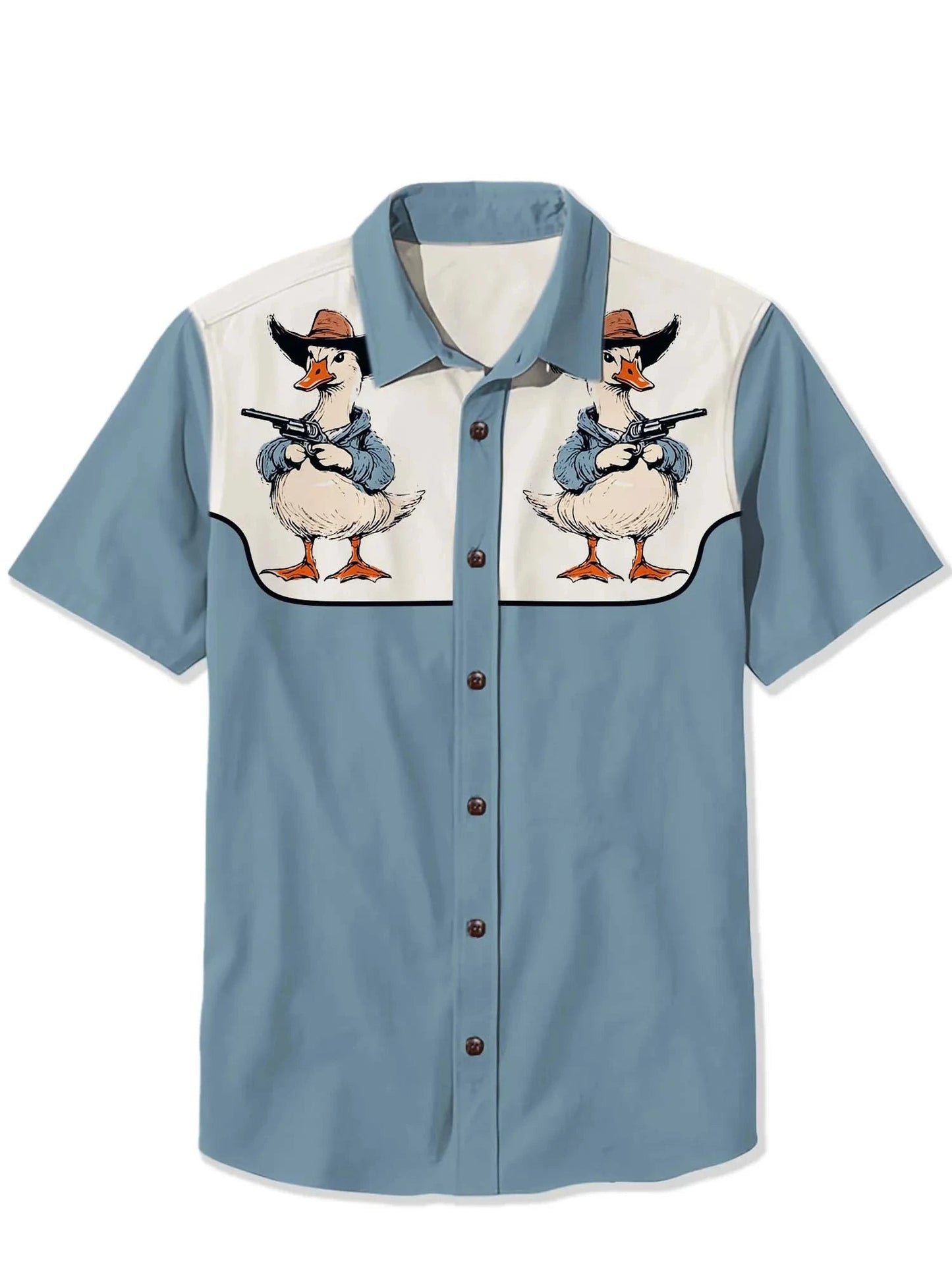 2025 Men's Summer Snake Pattern Casual Short Sleeved Shirt Breathable Quick Drying Comfortable Shirt High - quality Mens Top - PratSN