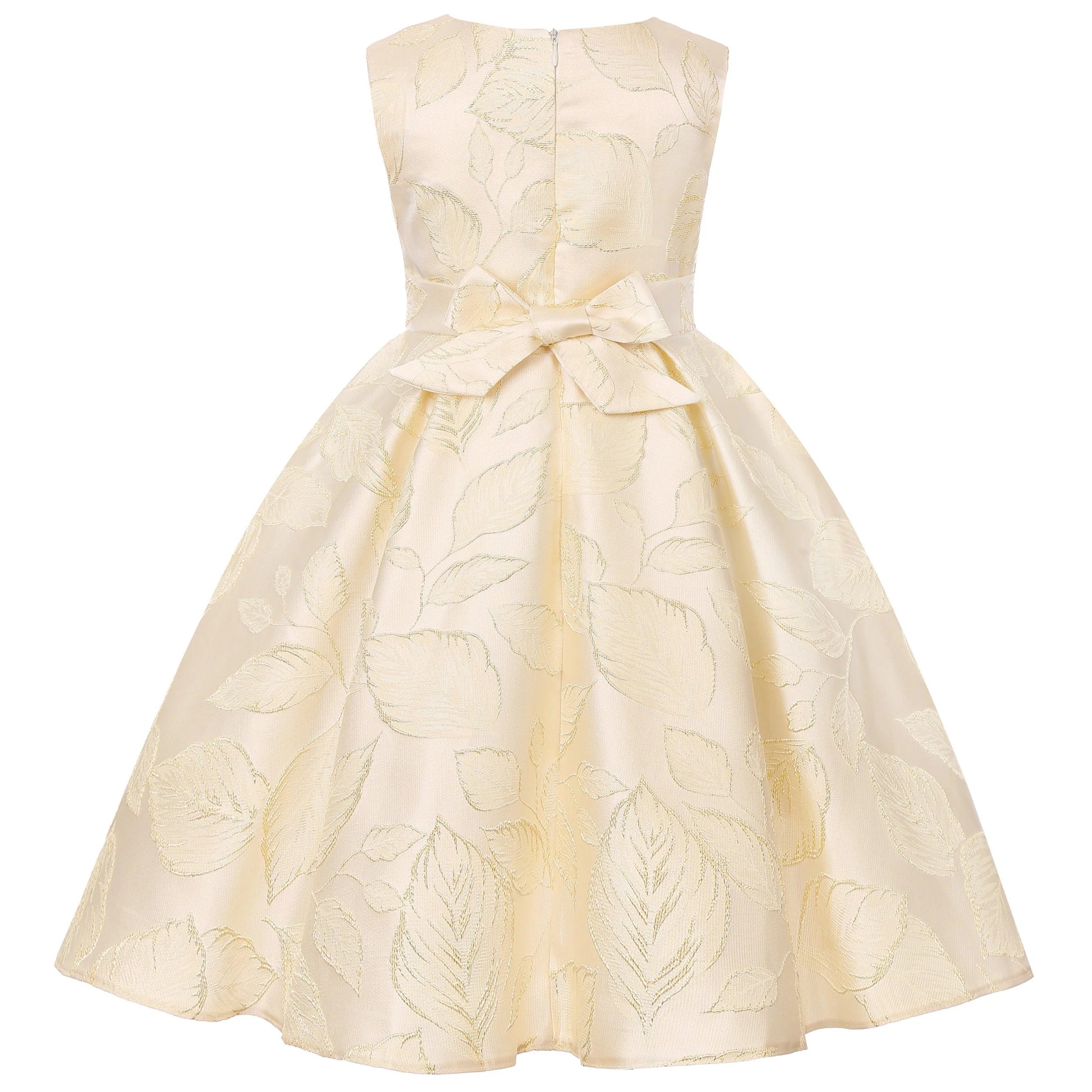 2025 New holiday party children's dress Children's puffy sleeve dress bow princess dress sold well - PratSN
