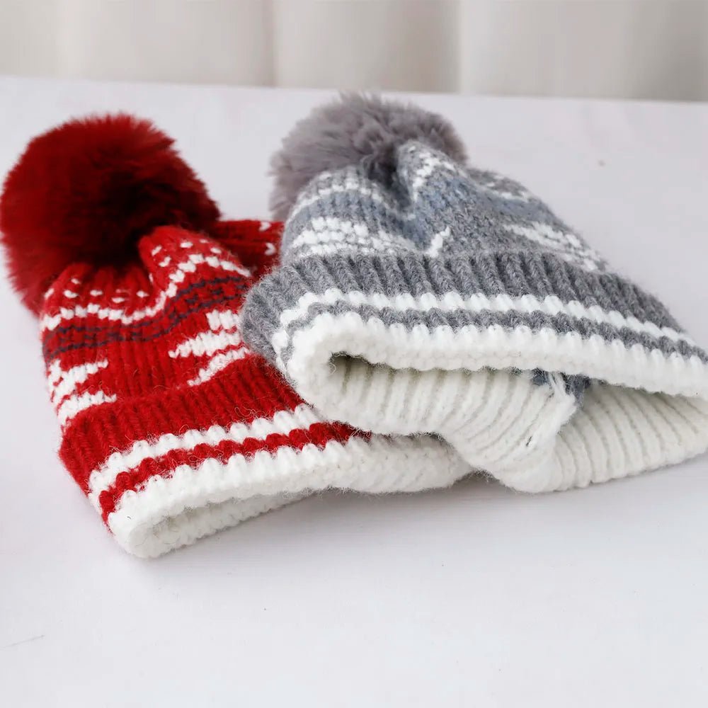 2025 new Winter Beanie Hat for Women Men Winter Hat Knitted winter Skullies Hat Unisex Ladies Warm Bonnet Cap Korean Trendy hat - PratSN