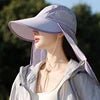 2025 Summer Outdoor Women's Bucket Hat with UV Protection for Travel Climbing Thin Shawl for Sun Protection - PratSN