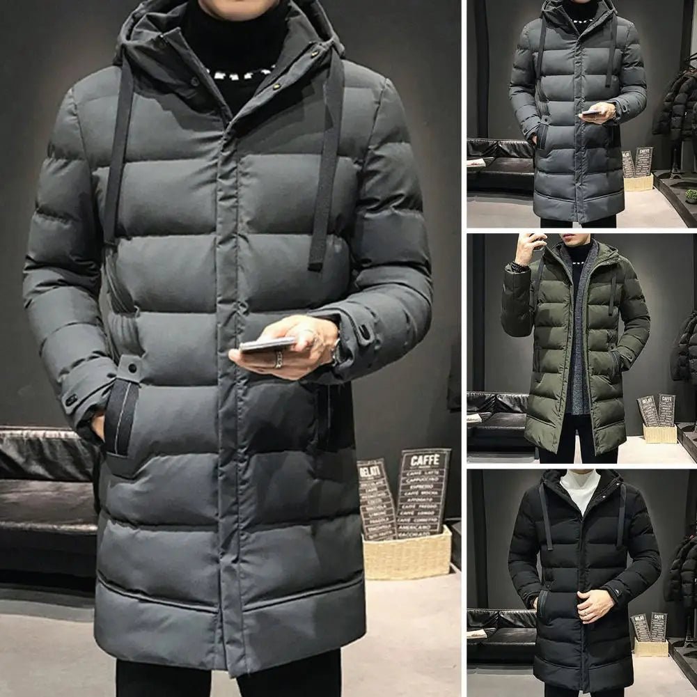 2025 Winter Parkas Men Warm Thick Windproof Jacket Men Quality Hooded Cotton Padded Coat Men Fashion Waterproof Outwear - PratSN
