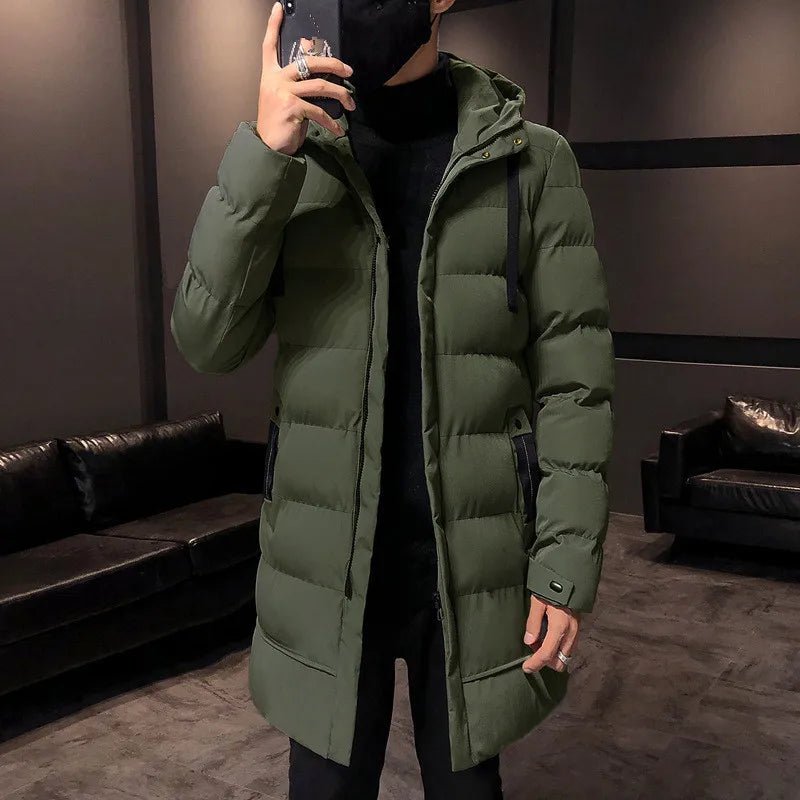2025 Winter Parkas Men Warm Thick Windproof Jacket Men Quality Hooded Cotton Padded Coat Men Fashion Waterproof Outwear - PratSN