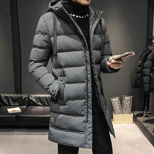 2025 Winter Parkas Men Warm Thick Windproof Jacket Men Quality Hooded Cotton Padded Coat Men Fashion Waterproof Outwear - PratSN