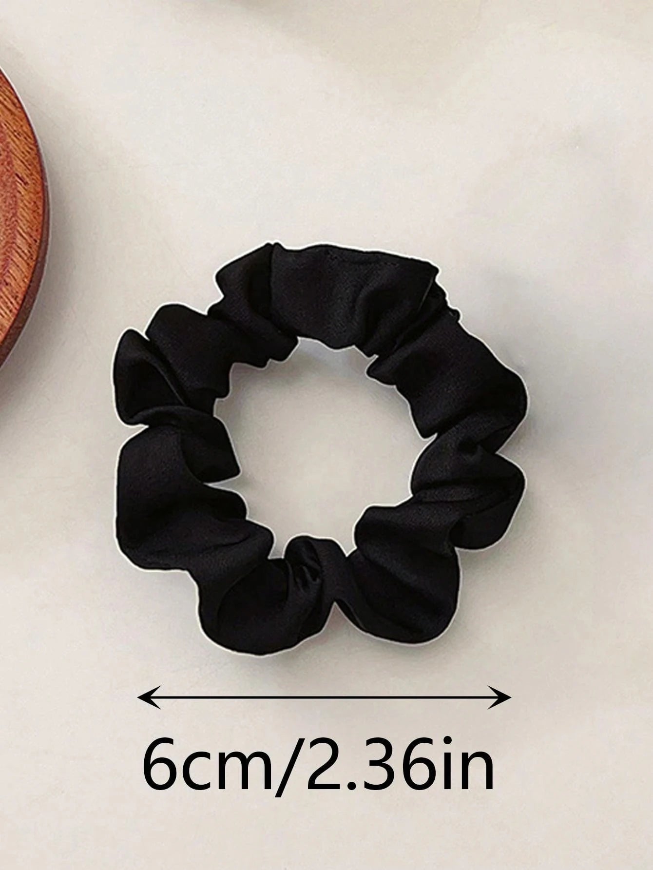 3/5Pcs Women's 6cm/2.36in Silky Satin Hair Scrunchies, Fashion Versatile High - End Elegant Retro French Minimalist Hair Ties - PratSN